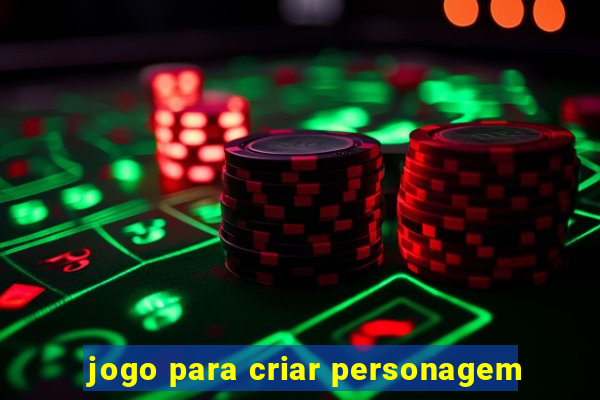 jogo para criar personagem