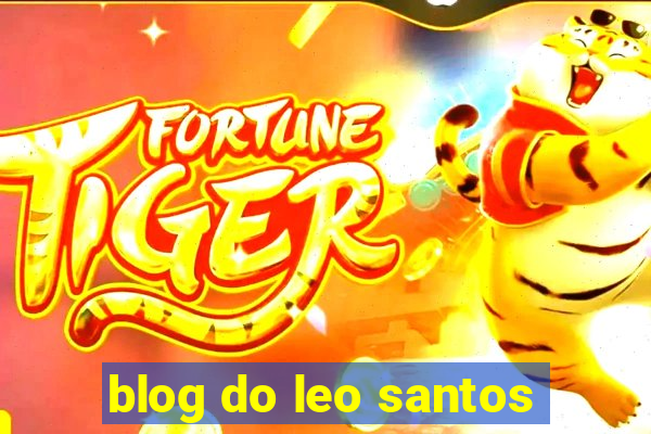 blog do leo santos