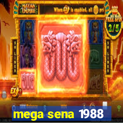 mega sena 1988