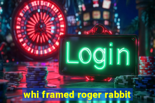 whi framed roger rabbit