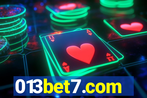 013bet7.com