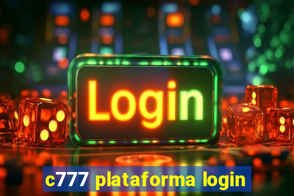 c777 plataforma login