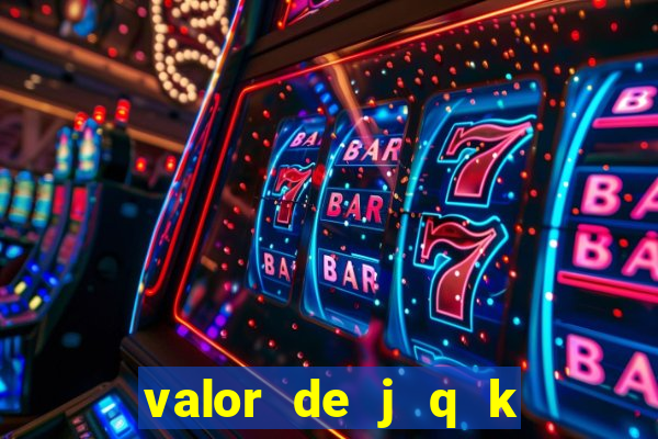 valor de j q k en blackjack