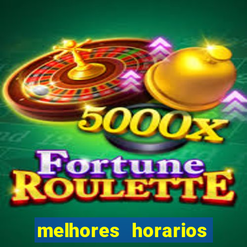 melhores horarios fortune dragon