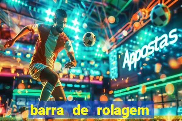 barra de rolagem descendo sozinha win10