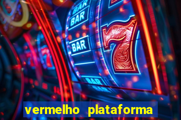 vermelho plataforma de jogos