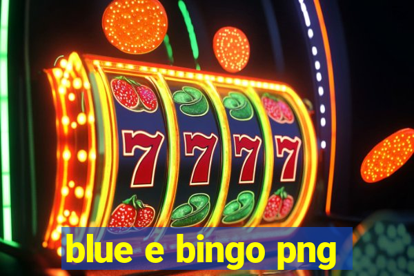 blue e bingo png