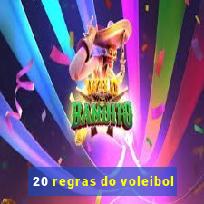 20 regras do voleibol